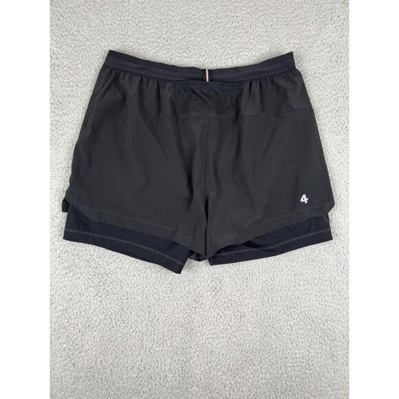 Fourlaps Command Short Compression Liner Activewear Workout Black Size M Medium - Picture 8 of 11